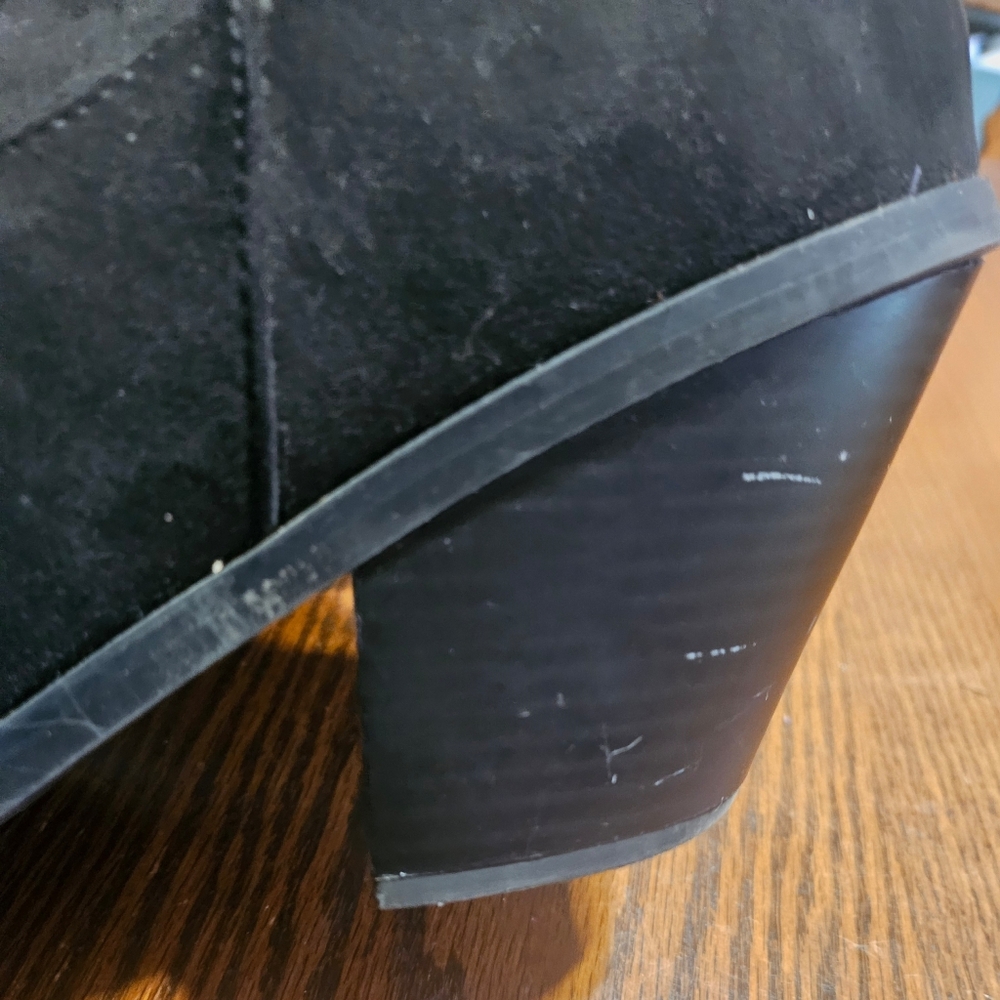 Torrid Western Pull On Extra Wide Width Black Bootie Size 10.5WW - Picture 12 of 16